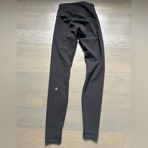 Black Lululemon leggings size 4.